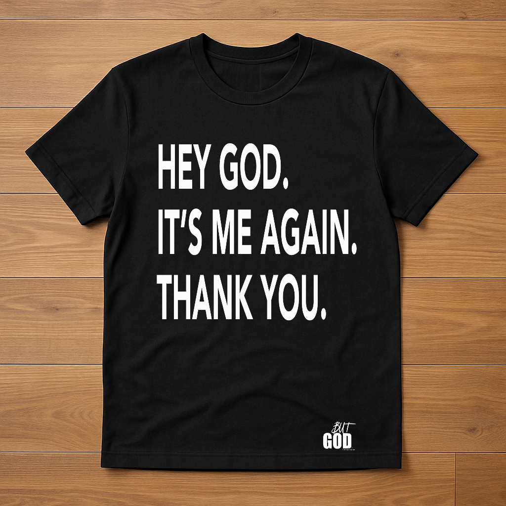 Thank You God T-Shirt (Black/White)